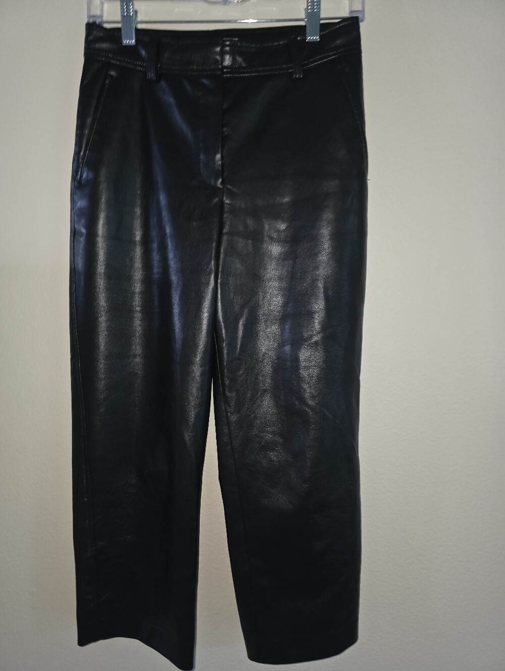 Babaton Caspian faux leather pant Size 4